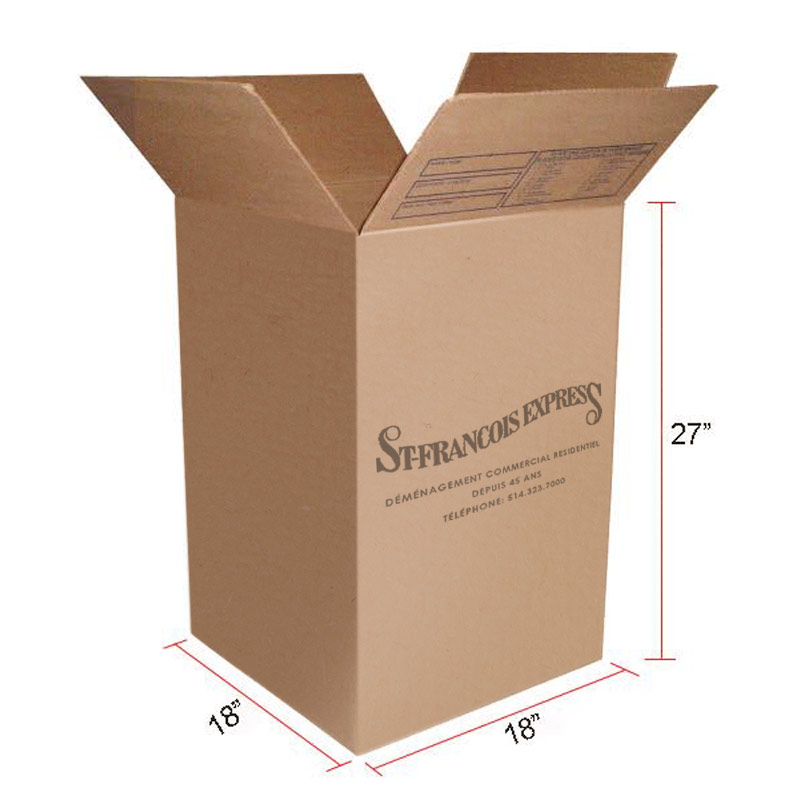 Moving box – 5 cubic feet - Déménagement Saint-François Express