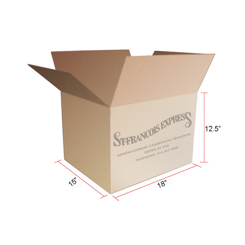 Moving box – 2 cubic feet - Déménagement Saint-François Express